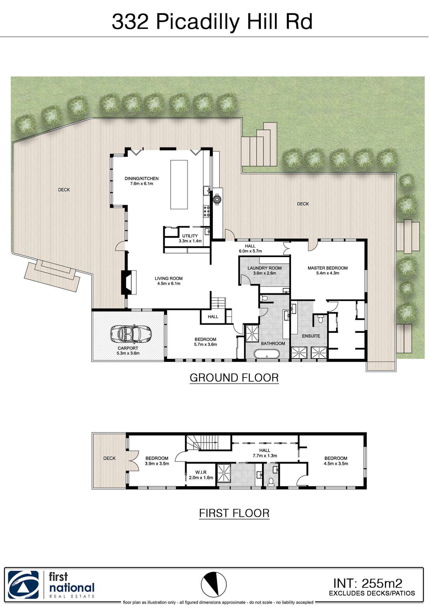 Floorplan of Homely house listing, 332 Picadilly Hill Road, Coopers Shoot NSW 2479