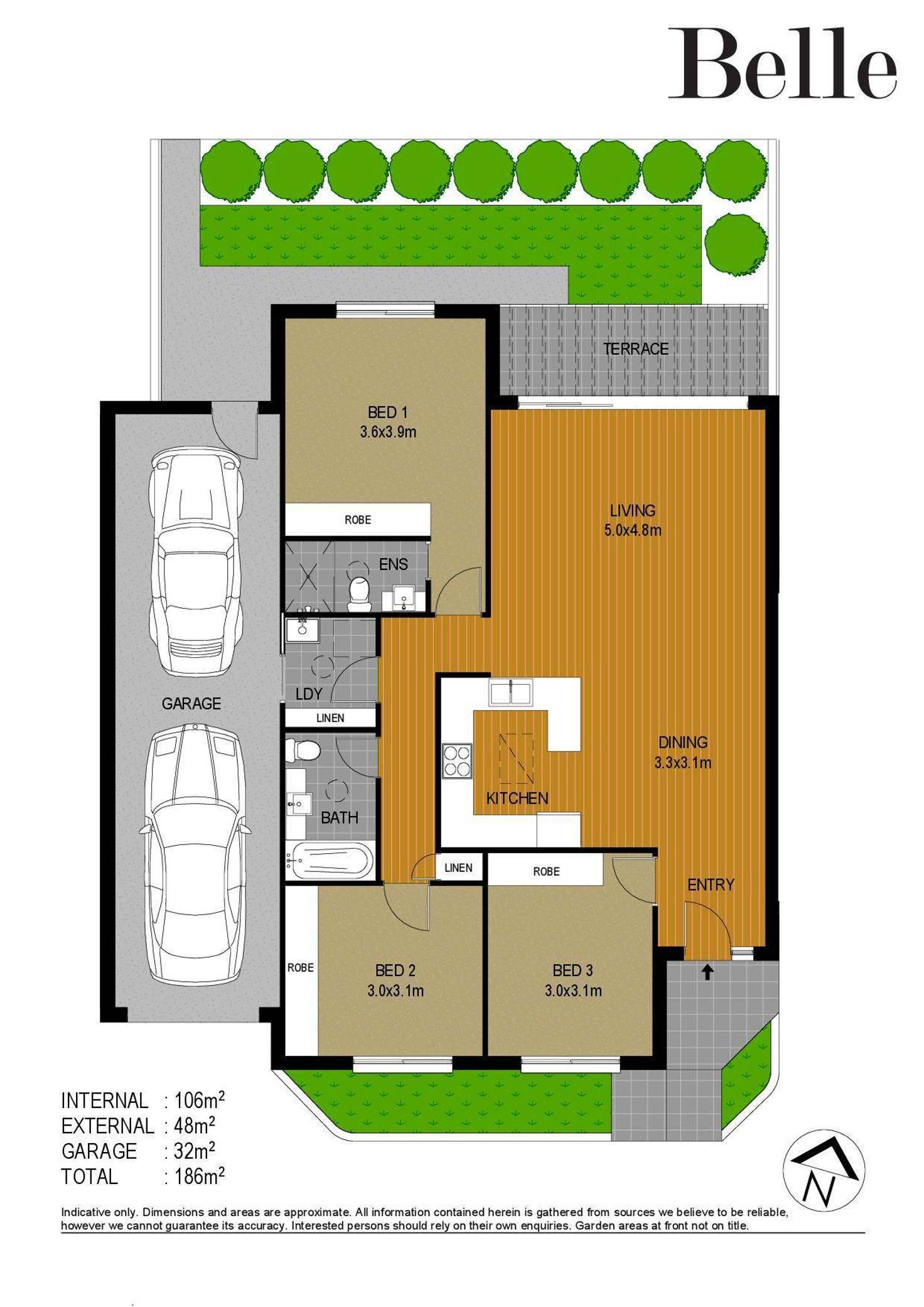 Floorplan of Homely villa listing, 48c Winbourne Street, West Ryde NSW 2114