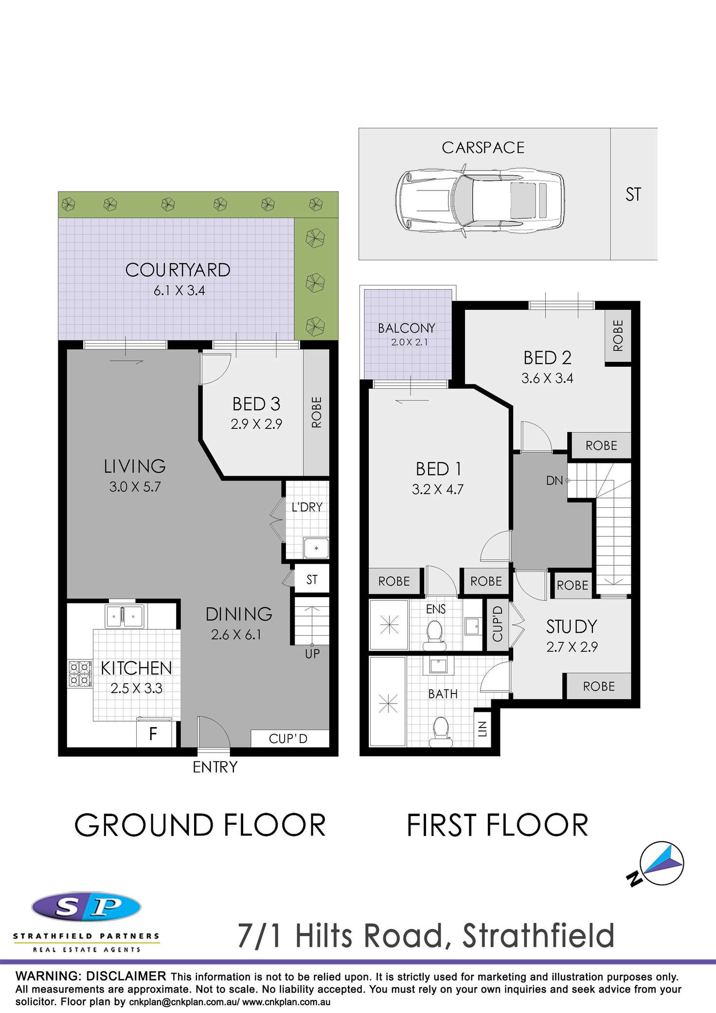 Floorplan of Homely apartment listing, 7/1 Hilts Road, Strathfield NSW 2135