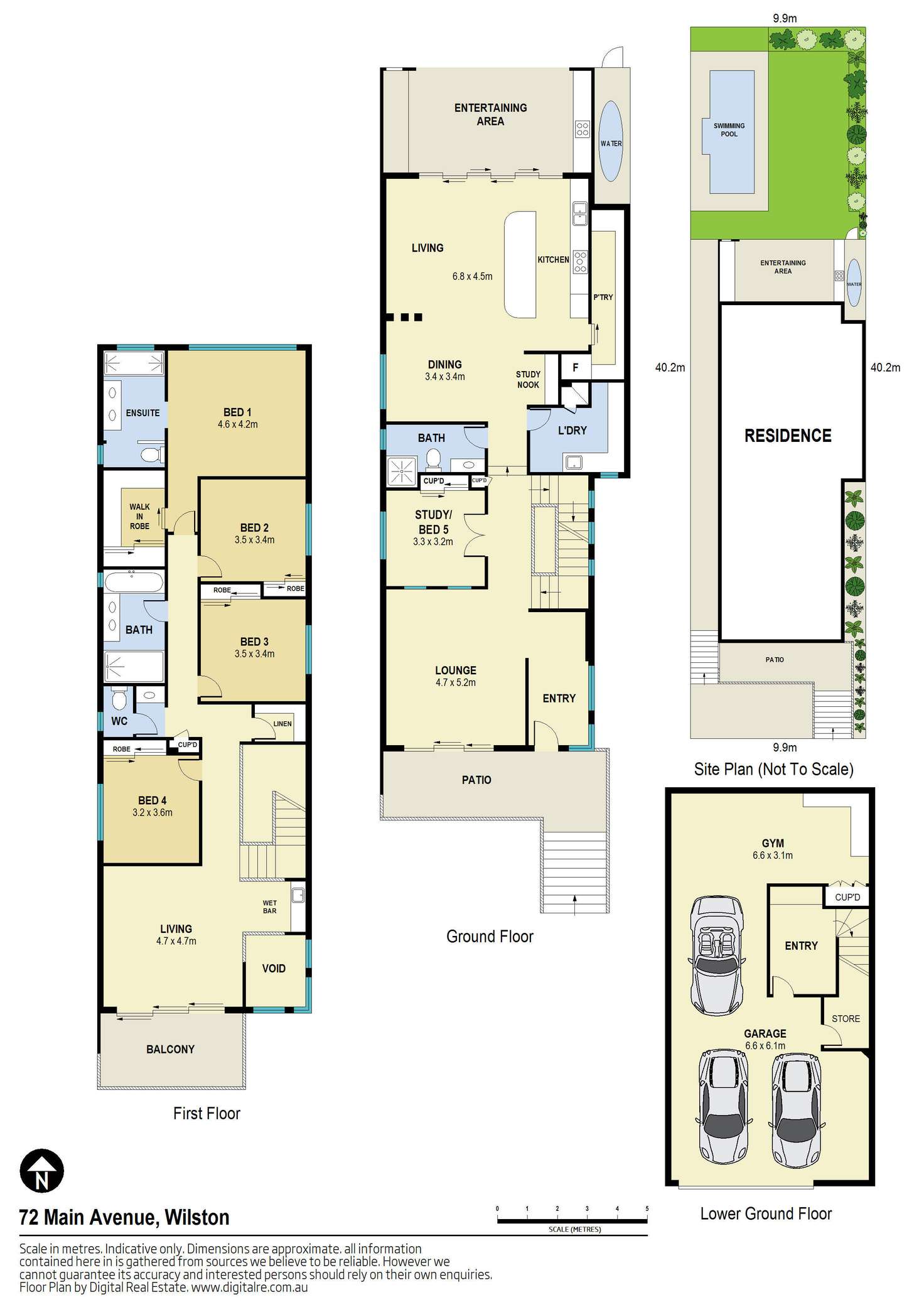 Floorplan of Homely house listing, 72 Main Avenue, Wilston QLD 4051