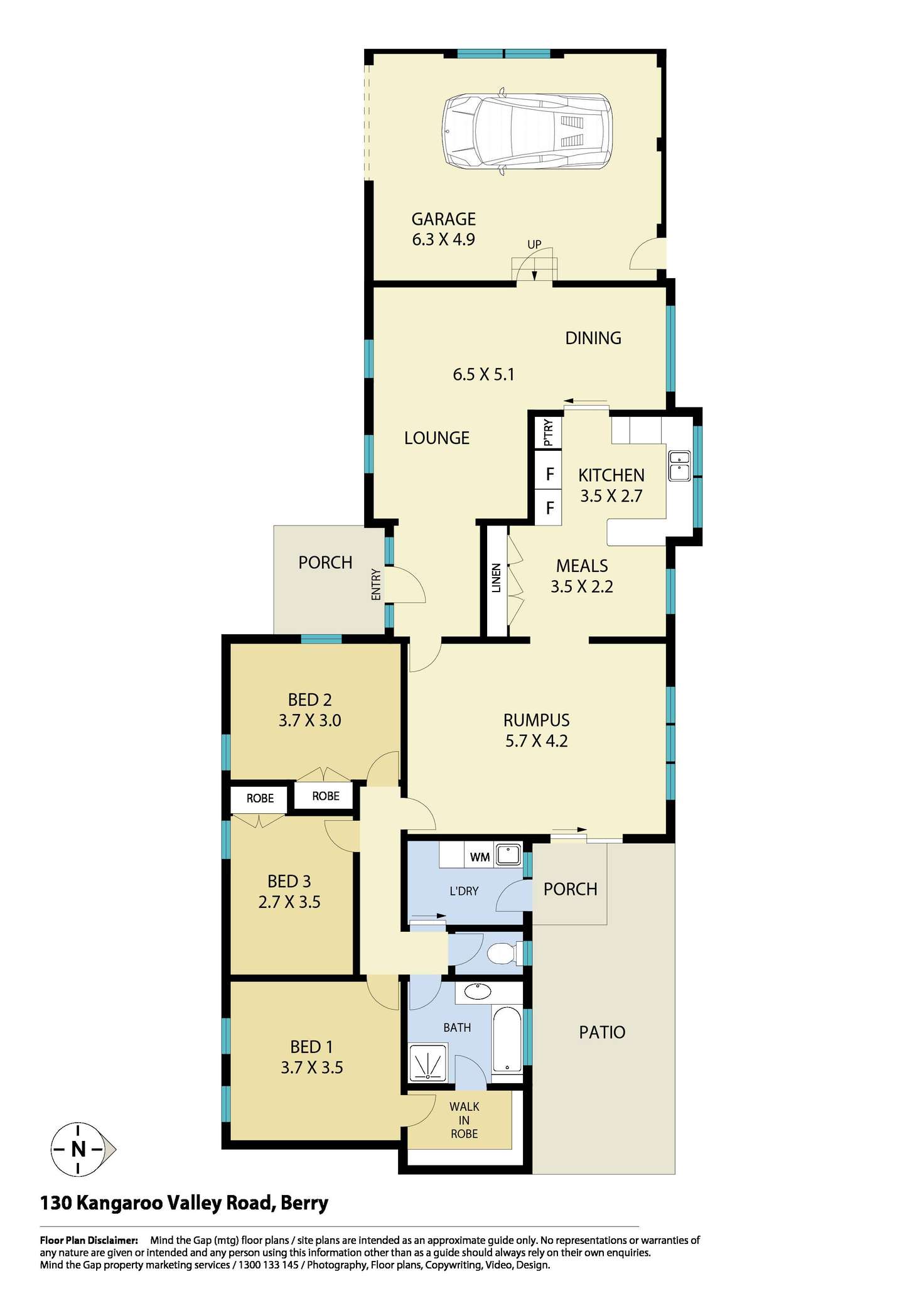 Floorplan of Homely house listing, 130 Kangaroo Valley Road, Berry NSW 2535