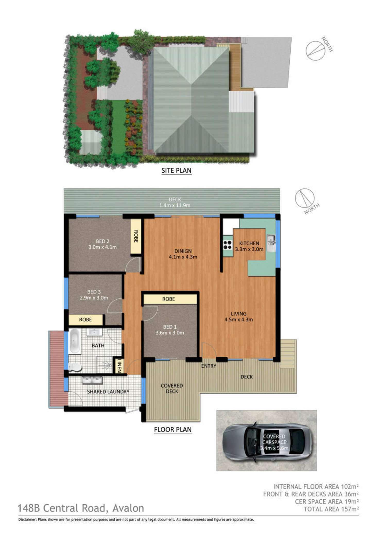 Floorplan of Homely house listing, 148B Central Road, Avalon Beach NSW 2107