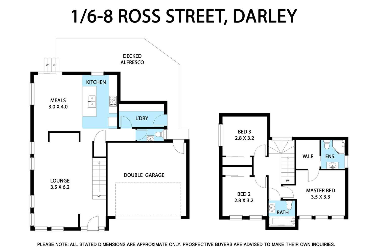 Floorplan of Homely unit listing, 1/6-8 Ross Street, Bacchus Marsh VIC 3340