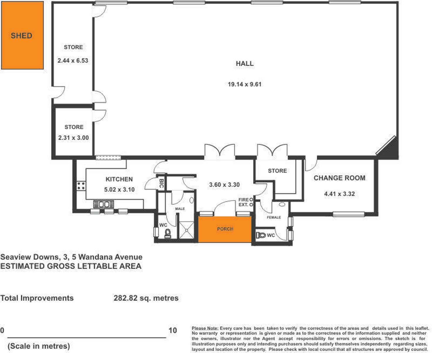 Floorplan of Homely house listing, 5 Wandana Avenue, Seaview Downs SA 5049