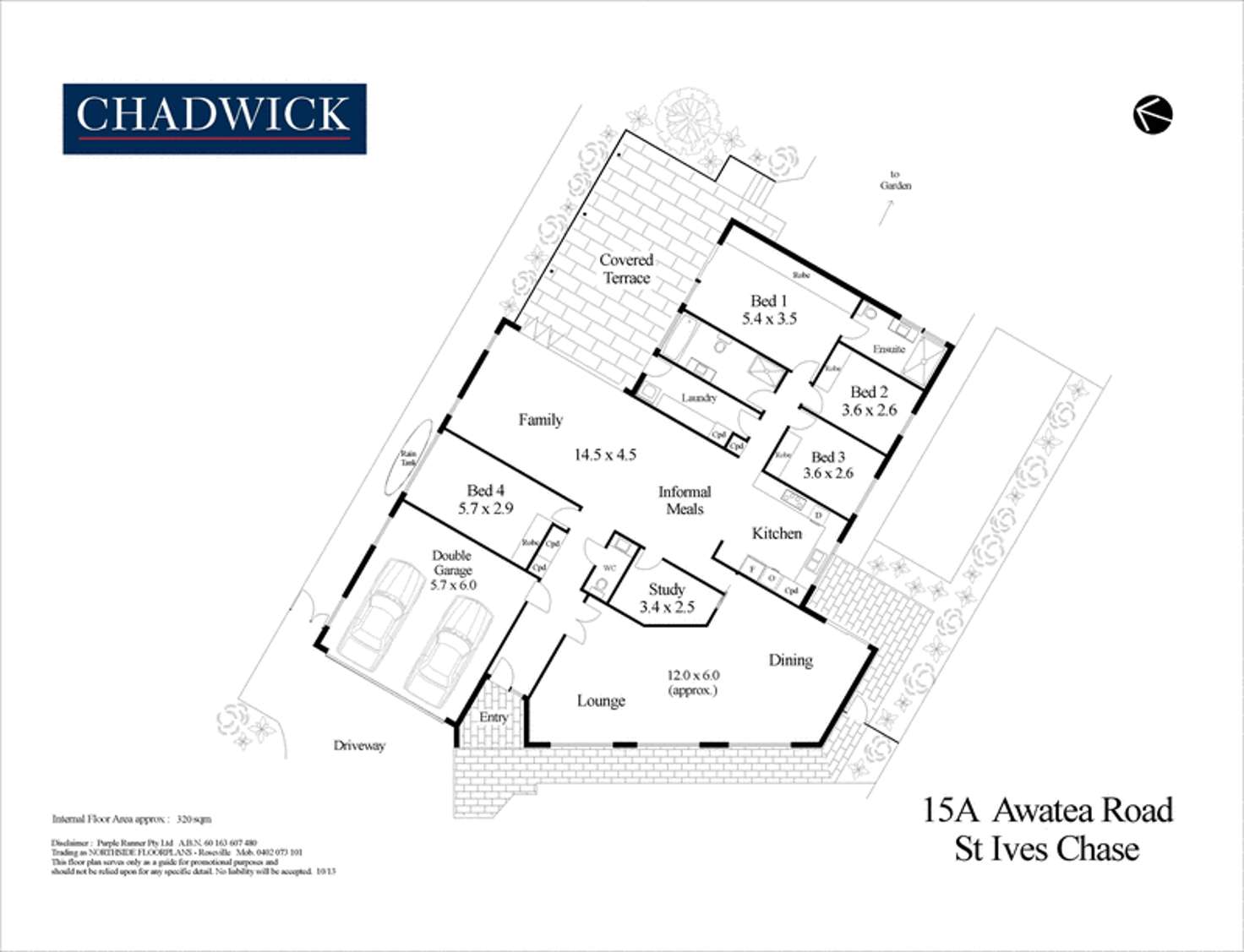 Floorplan of Homely house listing, 15A Awatea Road, St Ives Chase NSW 2075