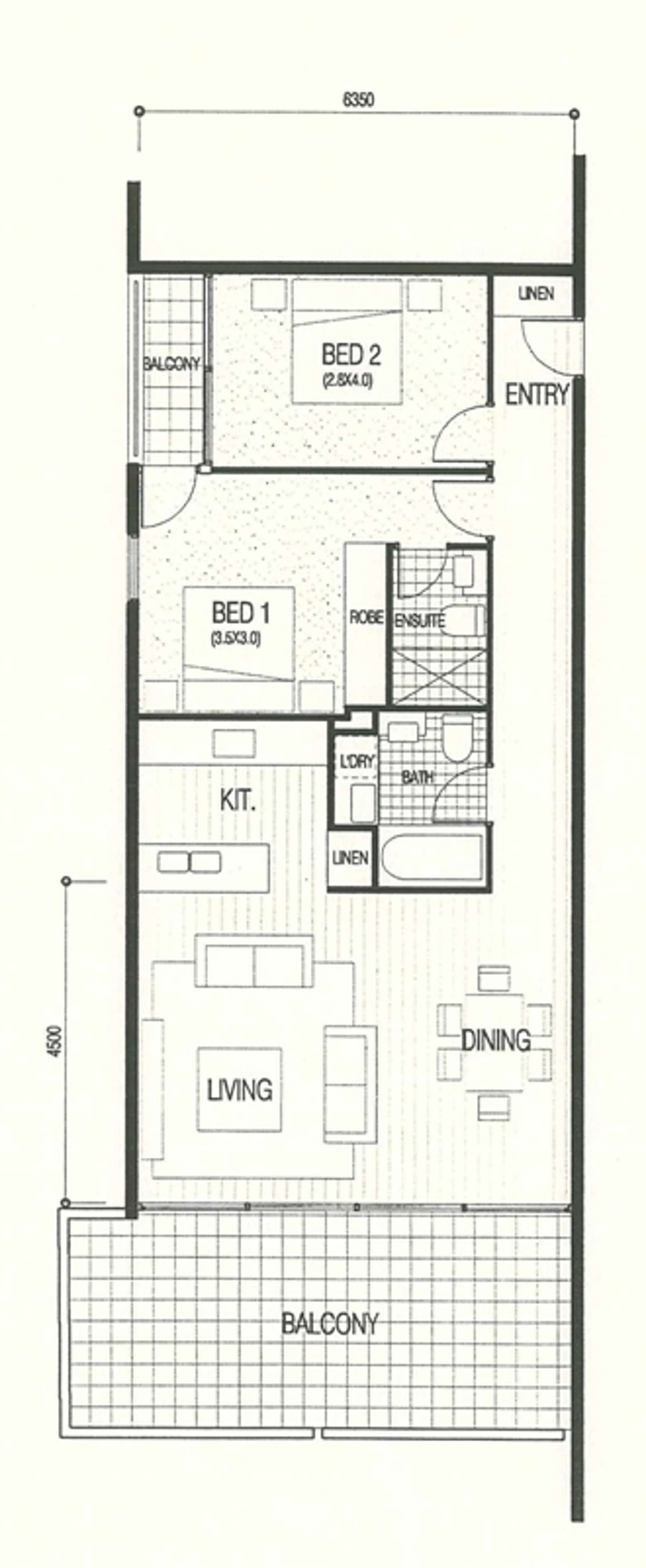 Floorplan of Homely apartment listing, 6/2 South Esplanade, Glenelg SA 5045