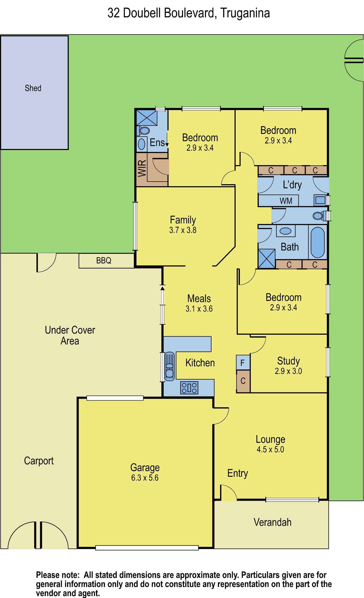 Floorplan of Homely house listing, 32 Doubell Boulevard, Truganina VIC 3029