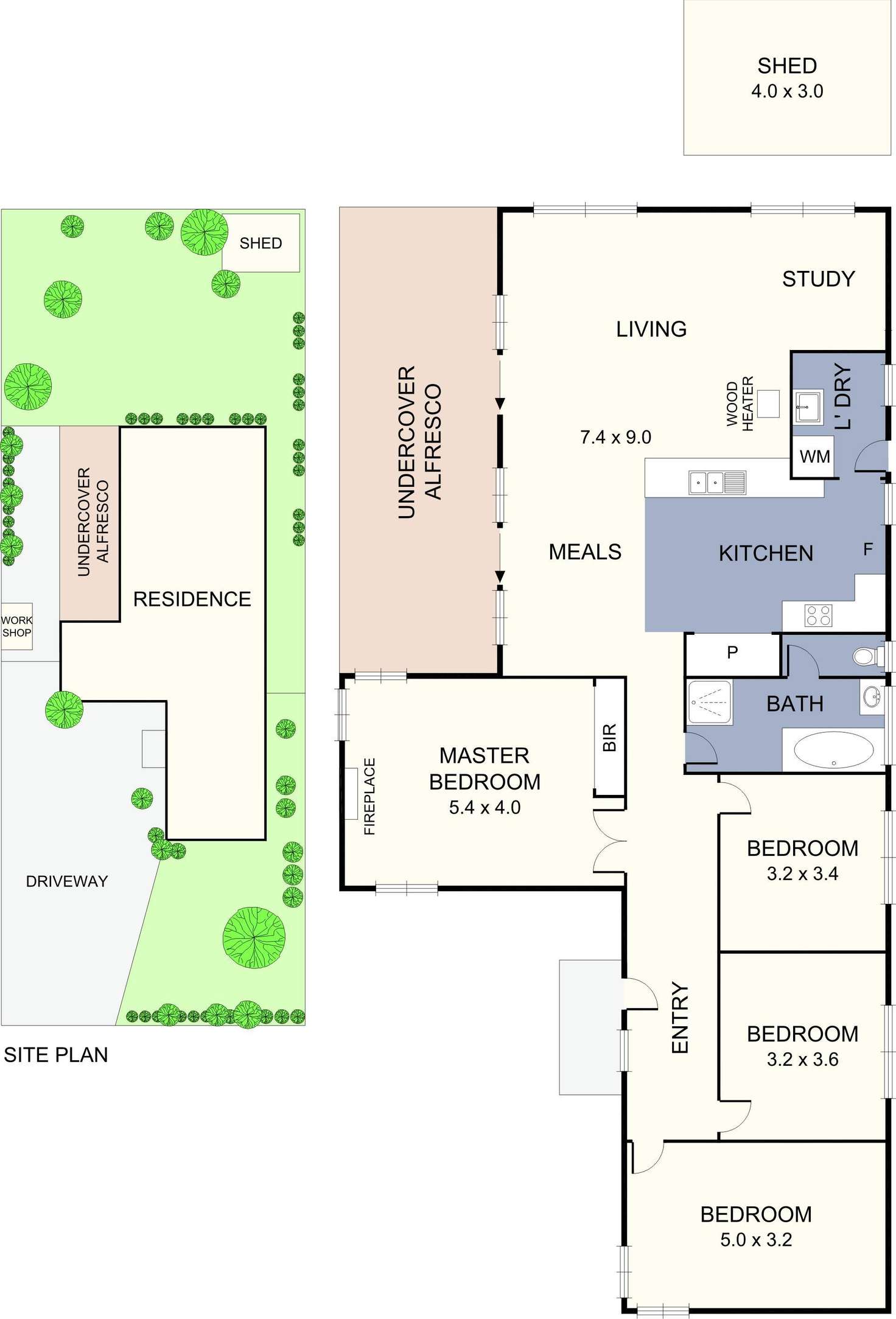Floorplan of Homely house listing, 30 Hillcrest Road, Glenroy VIC 3046
