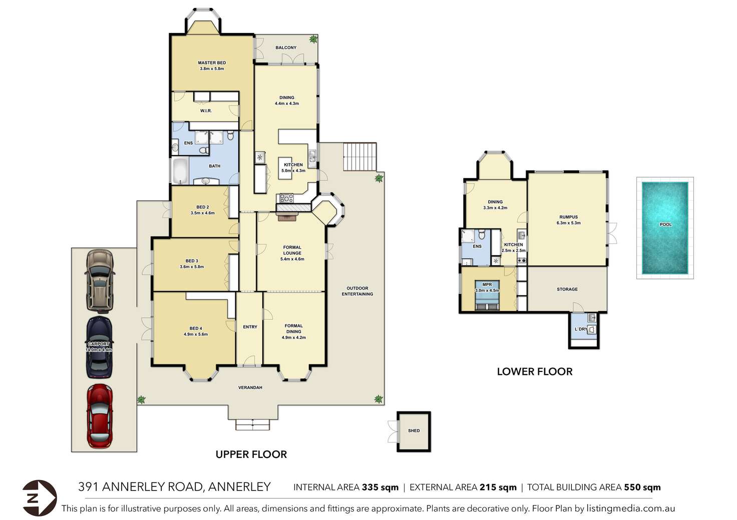 Floorplan of Homely house listing, 391 Annerley Road, Annerley QLD 4103