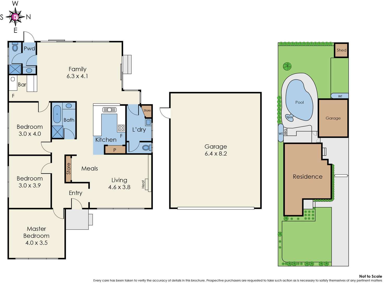 Floorplan of Homely house listing, 1 Houston Street, Mentone VIC 3194