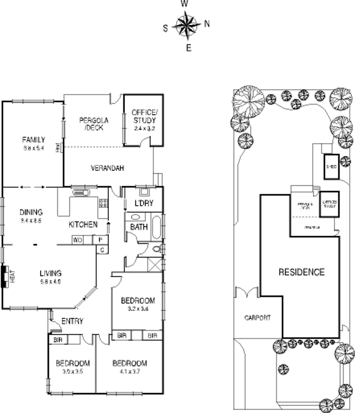 Floorplan of Homely house listing, 44 Robinlee Avenue, Burwood East VIC 3151