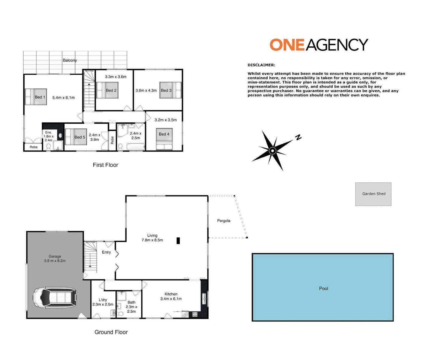 Floorplan of Homely house listing, 18B Vista Street, Sans Souci NSW 2219