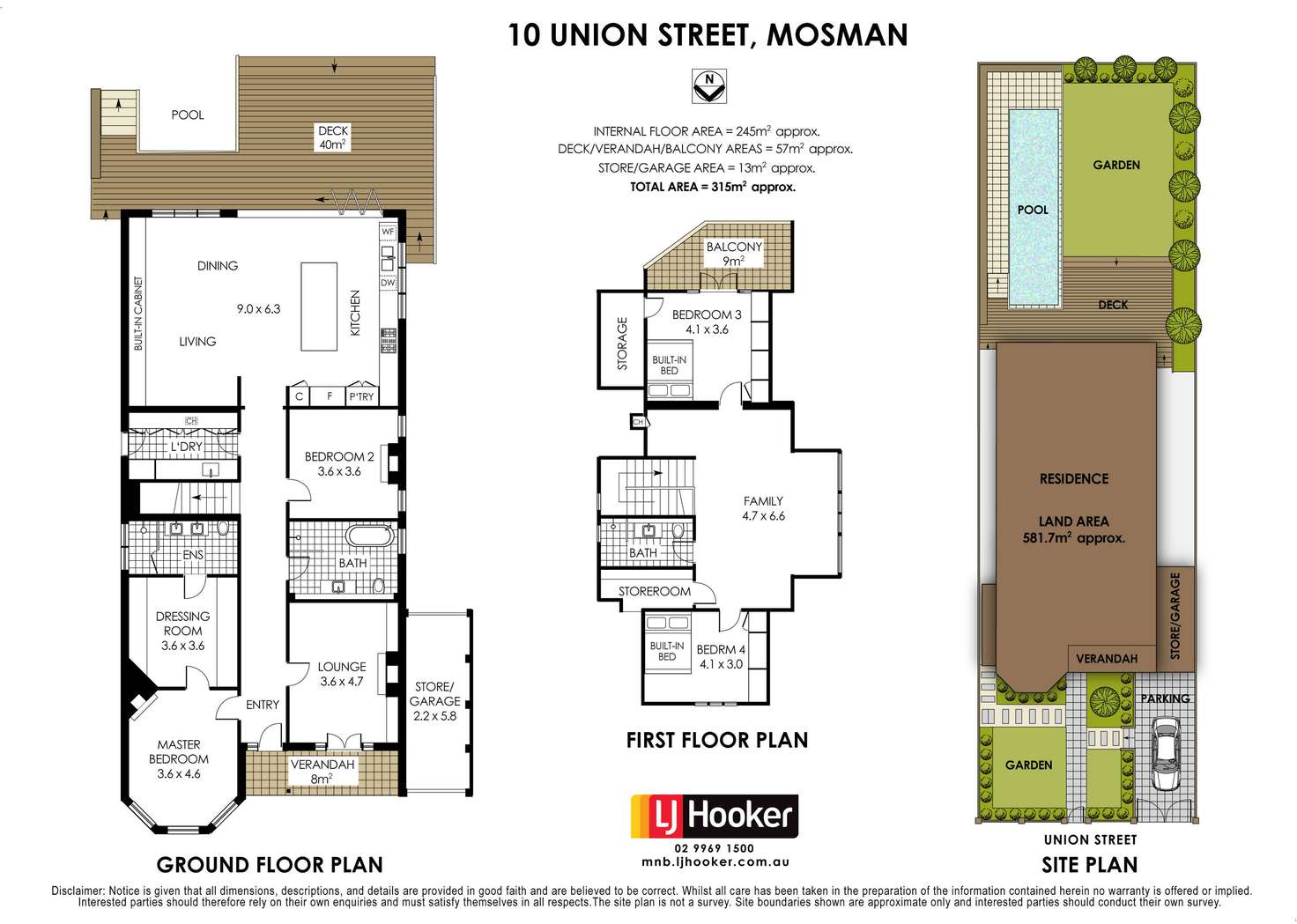 Floorplan of Homely house listing, 10 Union Street, Mosman NSW 2088