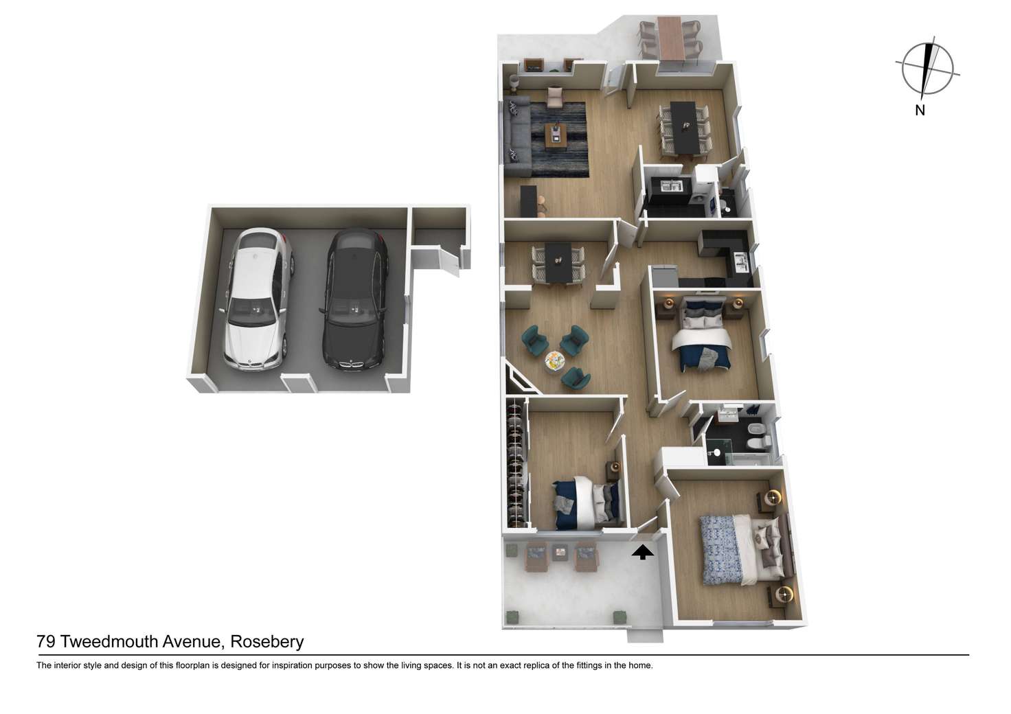 Floorplan of Homely house listing, 79 Tweedmouth Avenue, Rosebery NSW 2018