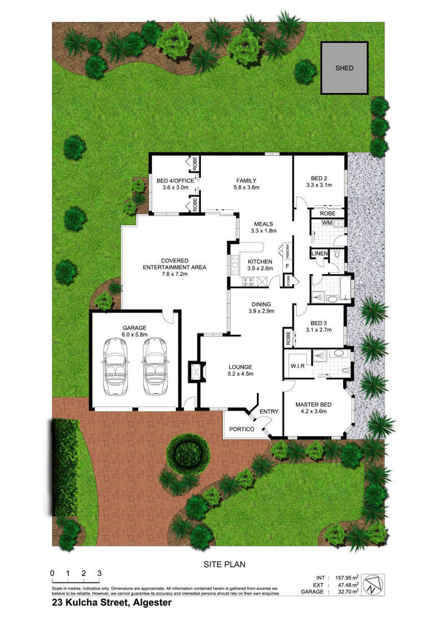Floorplan of Homely house listing, 23 Kulcha Street, Algester QLD 4115