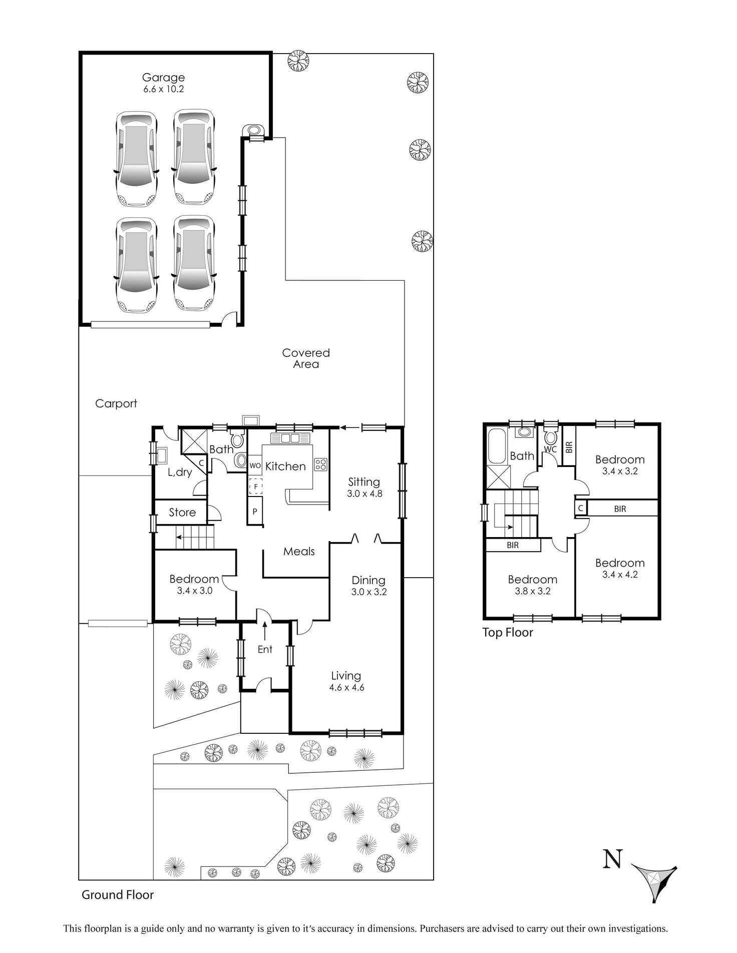 Floorplan of Homely house listing, 3 Gothic Road, Aspendale VIC 3195