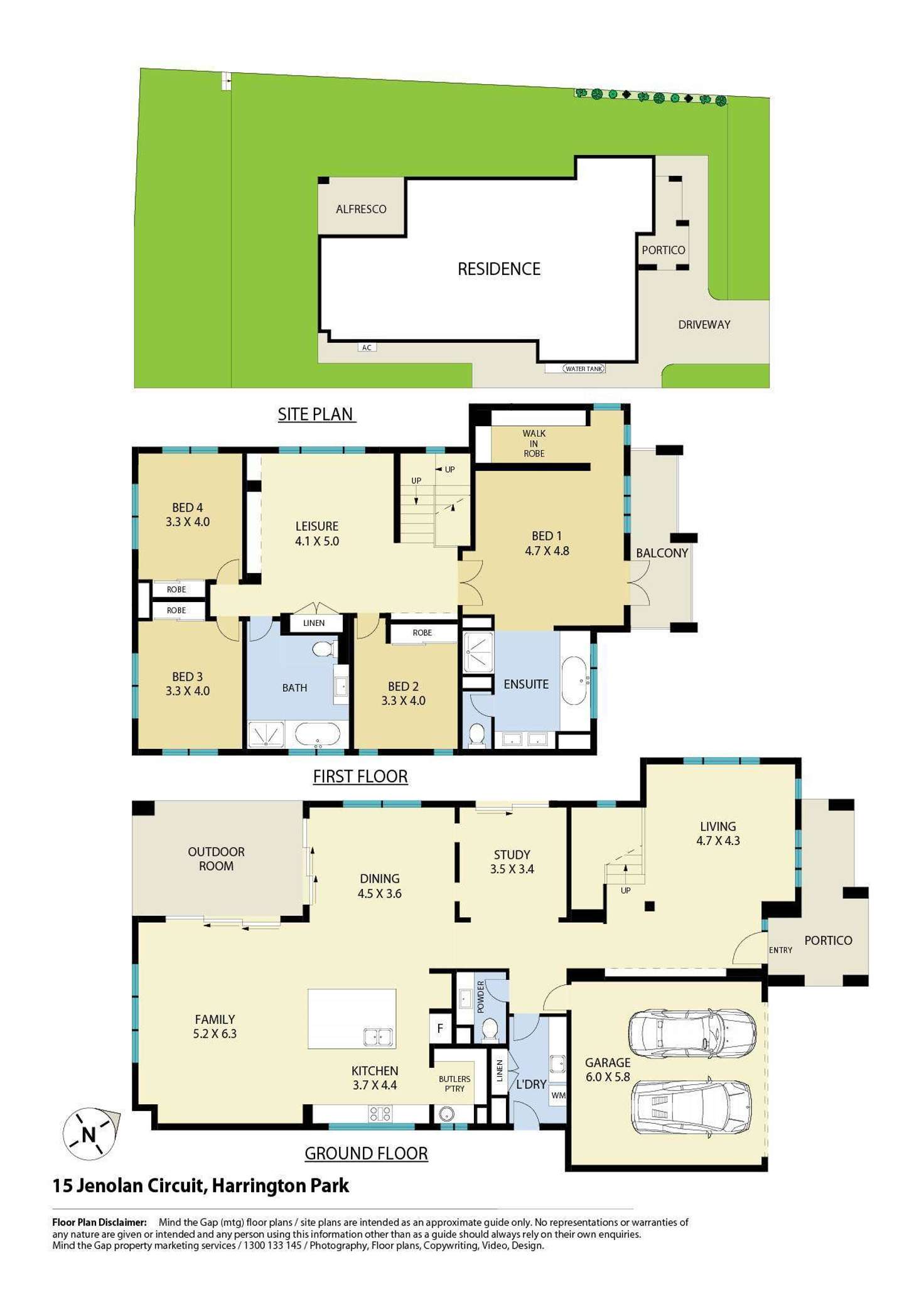 Floorplan of Homely house listing, 15 Jenolan Circuit, Harrington Park NSW 2567