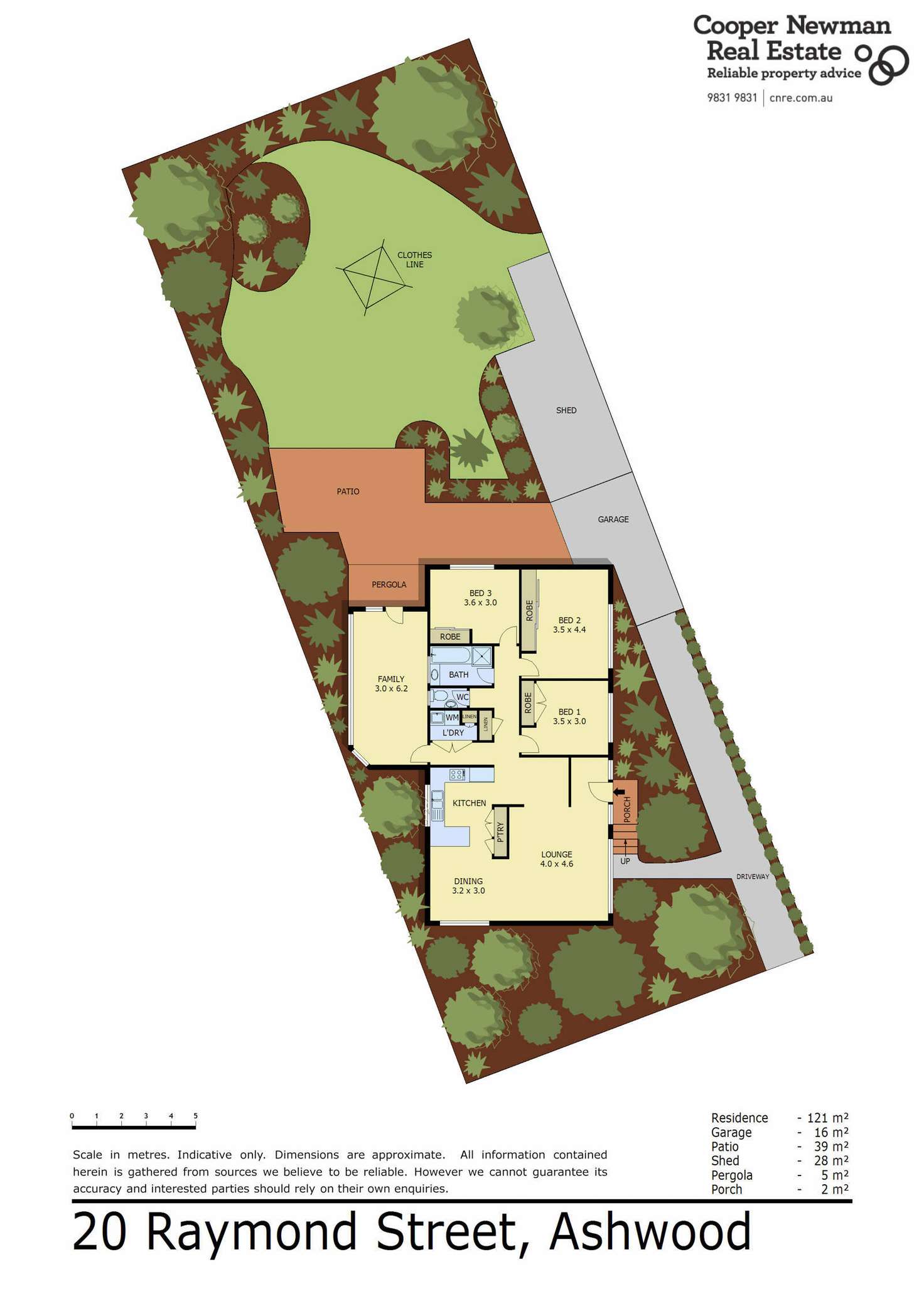 Floorplan of Homely house listing, 20 Raymond Street, Ashwood VIC 3147