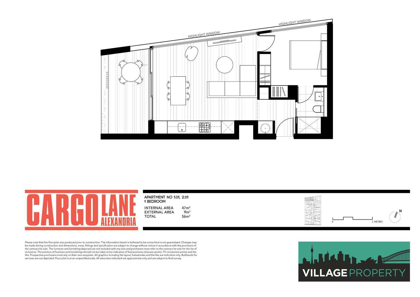 Floorplan of Homely apartment listing, 101/123 Wyndham Street, Alexandria NSW 2015