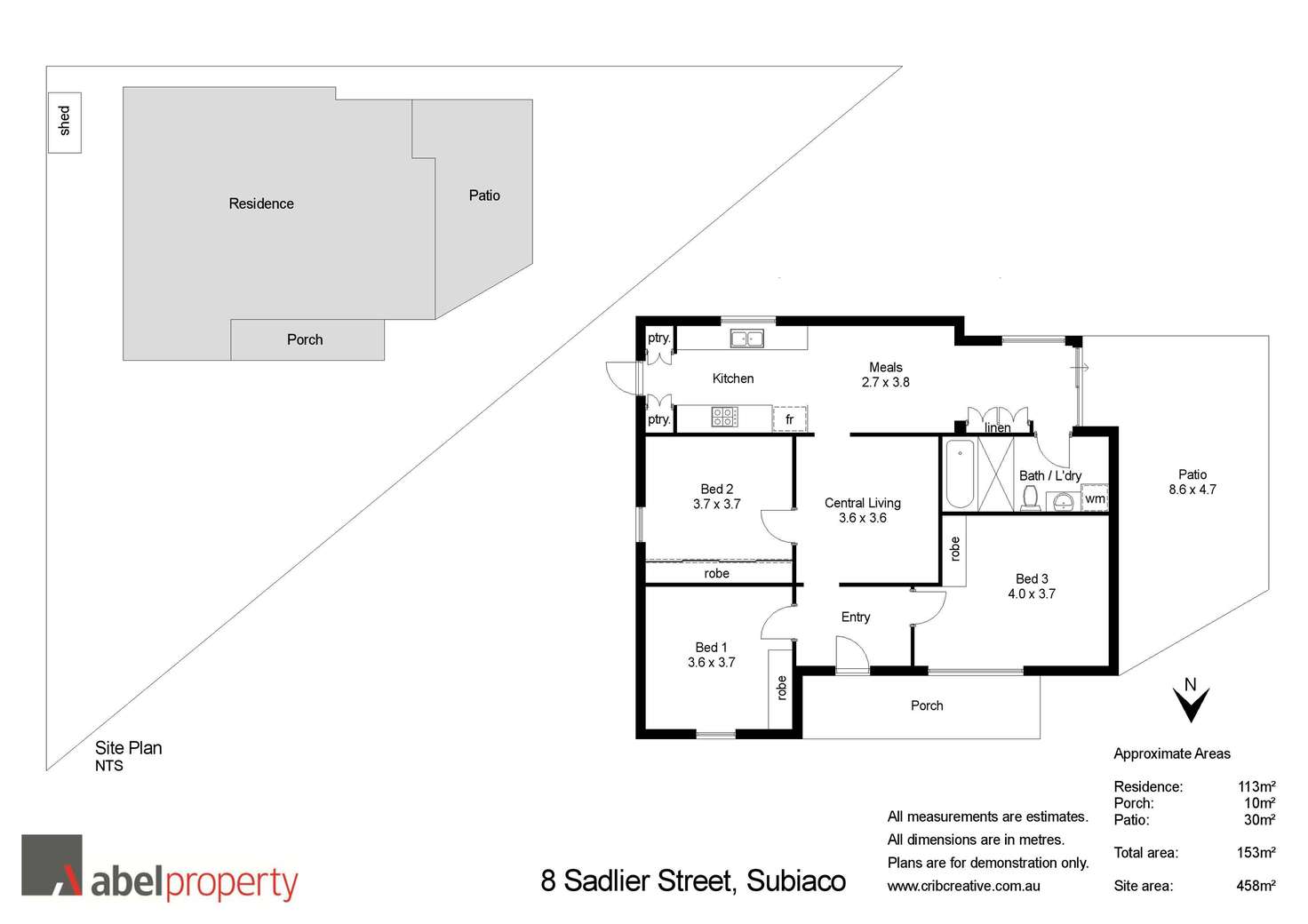 Floorplan of Homely house listing, 8 Sadlier Street, Subiaco WA 6008