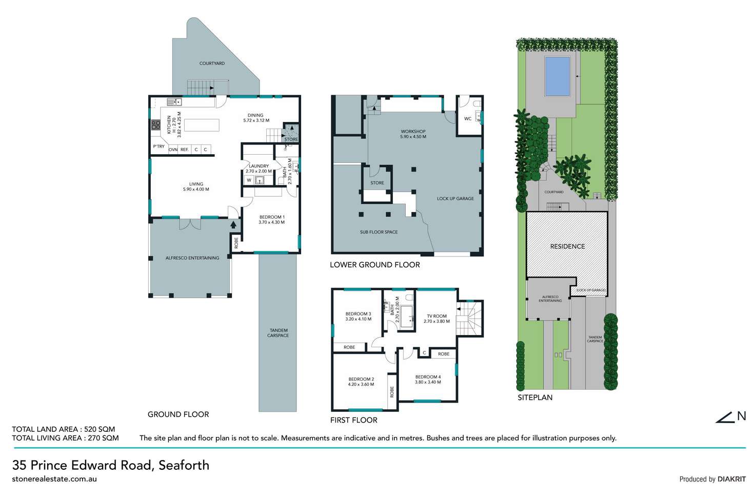 Floorplan of Homely house listing, 35 Prince Edward Road, Seaforth NSW 2092