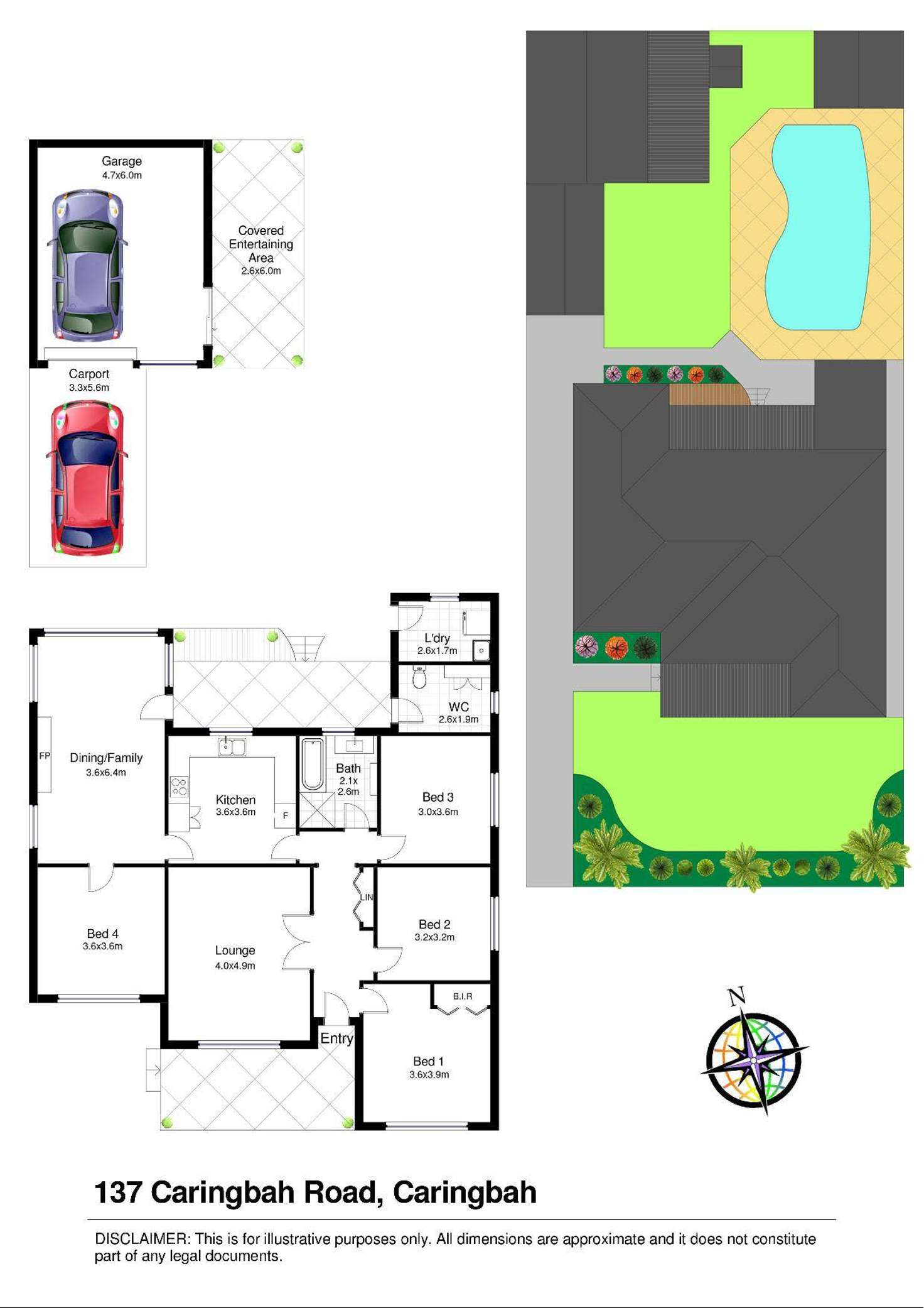 Floorplan of Homely house listing, 137 Caringbah Road, Caringbah NSW 2229