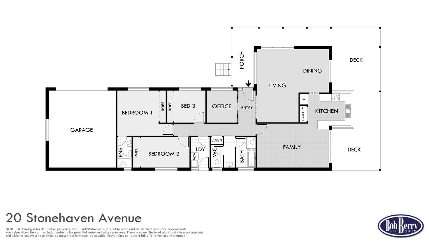 Floorplan of Homely house listing, 20 Stonehaven Avenue, Dubbo NSW 2830