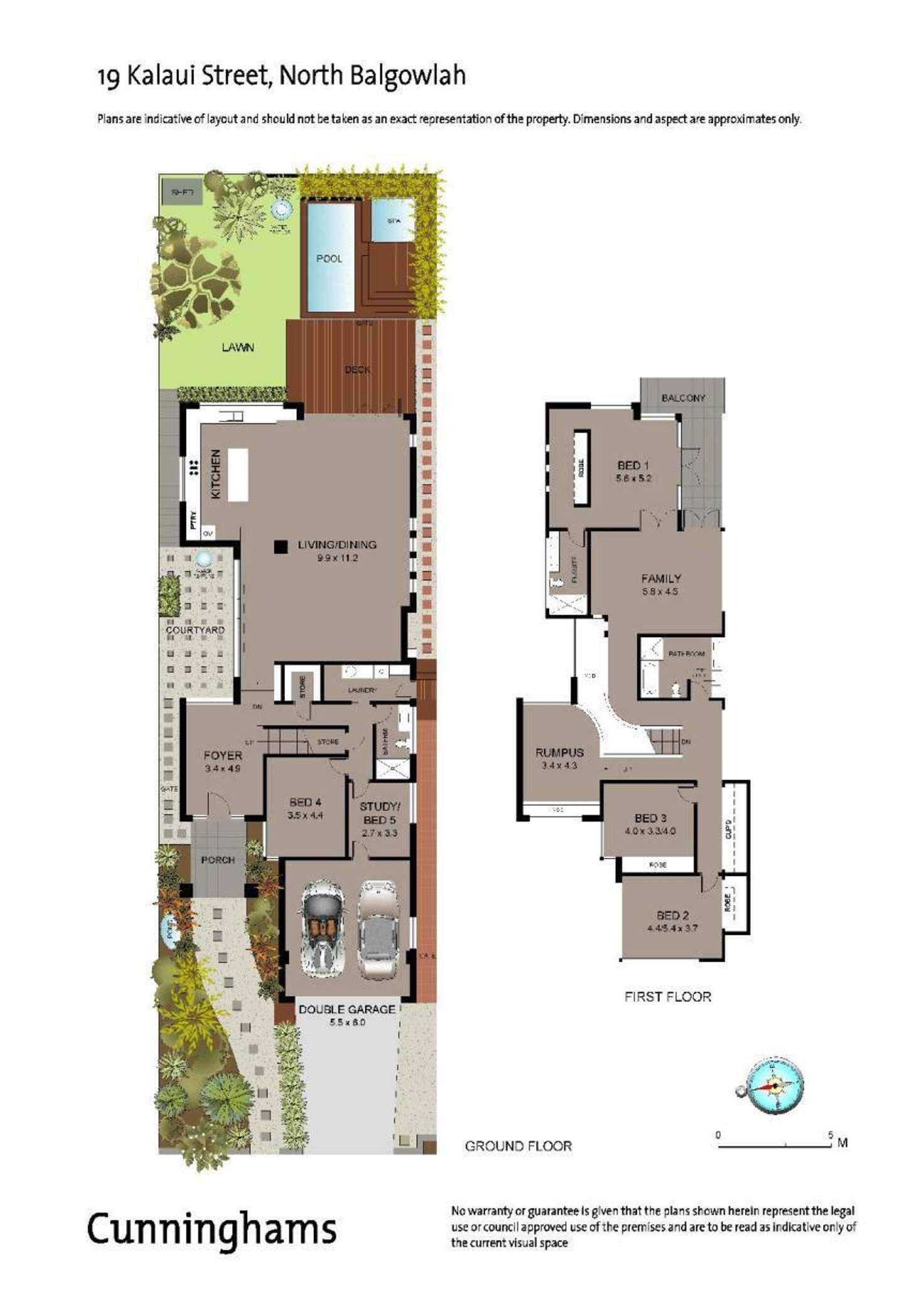 Floorplan of Homely house listing, 19 Kalaui Street, North Balgowlah NSW 2093