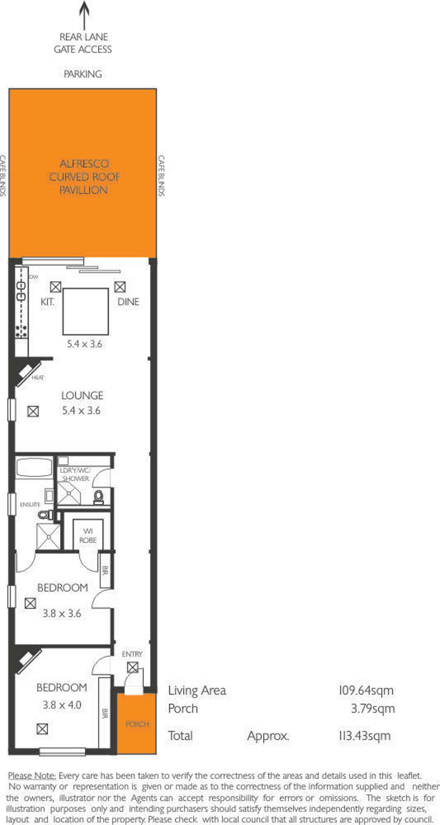 Floorplan of Homely house listing, 73 Third Avenue, St Peters SA 5069