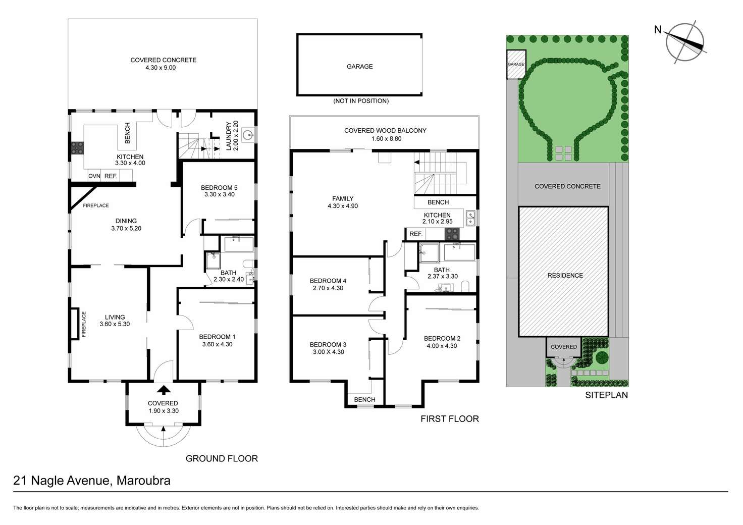 Floorplan of Homely house listing, 21 Nagle Avenue, Maroubra NSW 2035