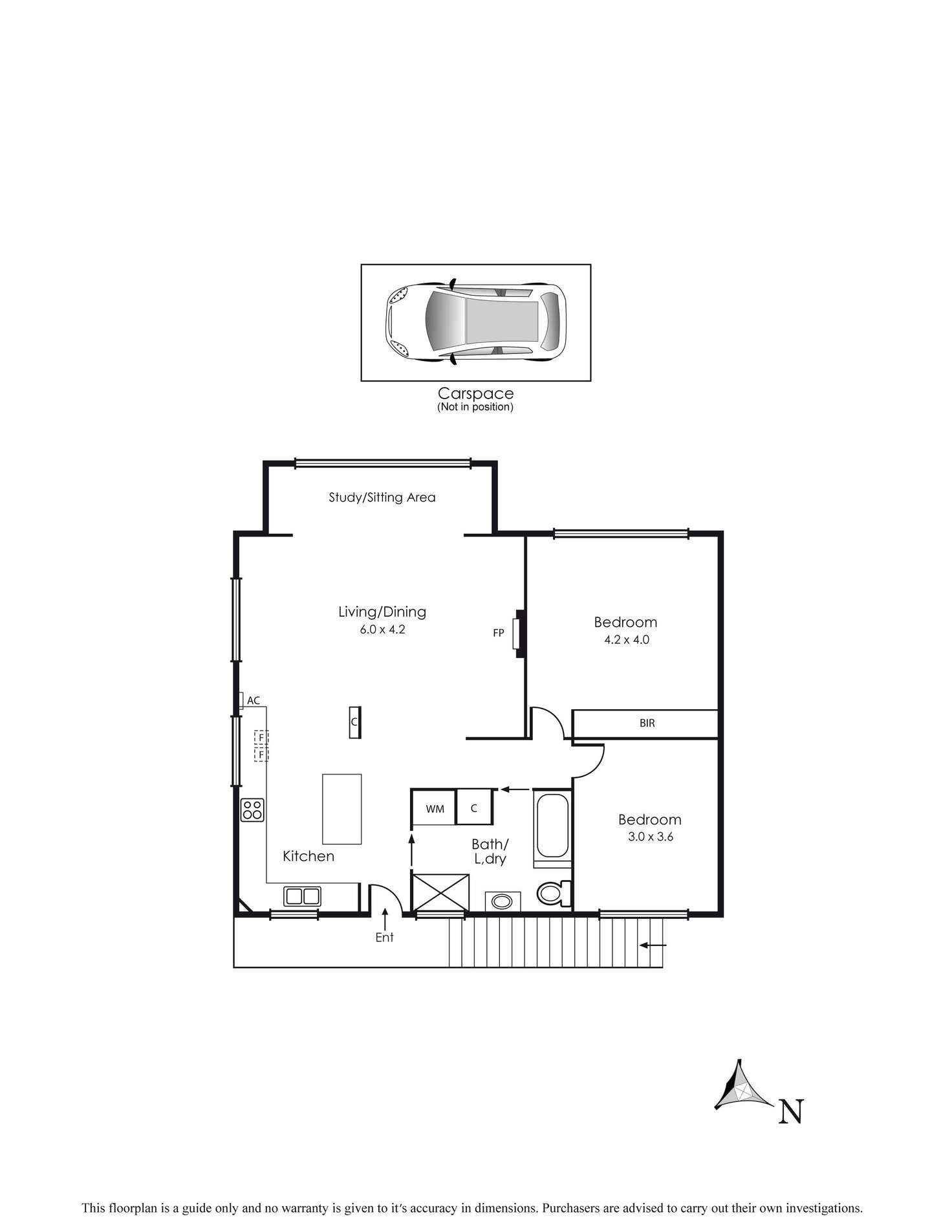 Floorplan of Homely apartment listing, 26/50 Nepean Highway, Aspendale VIC 3195