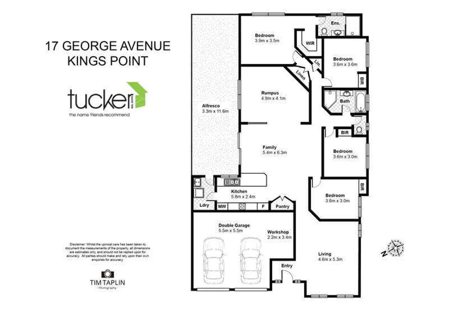 Floorplan of Homely house listing, 17 George Avenue, Kings Point NSW 2539