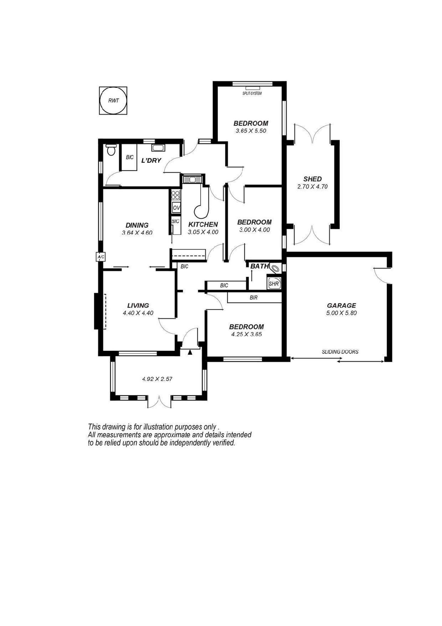 Floorplan of Homely house listing, 16 Edwin Avenue, Collinswood SA 5081