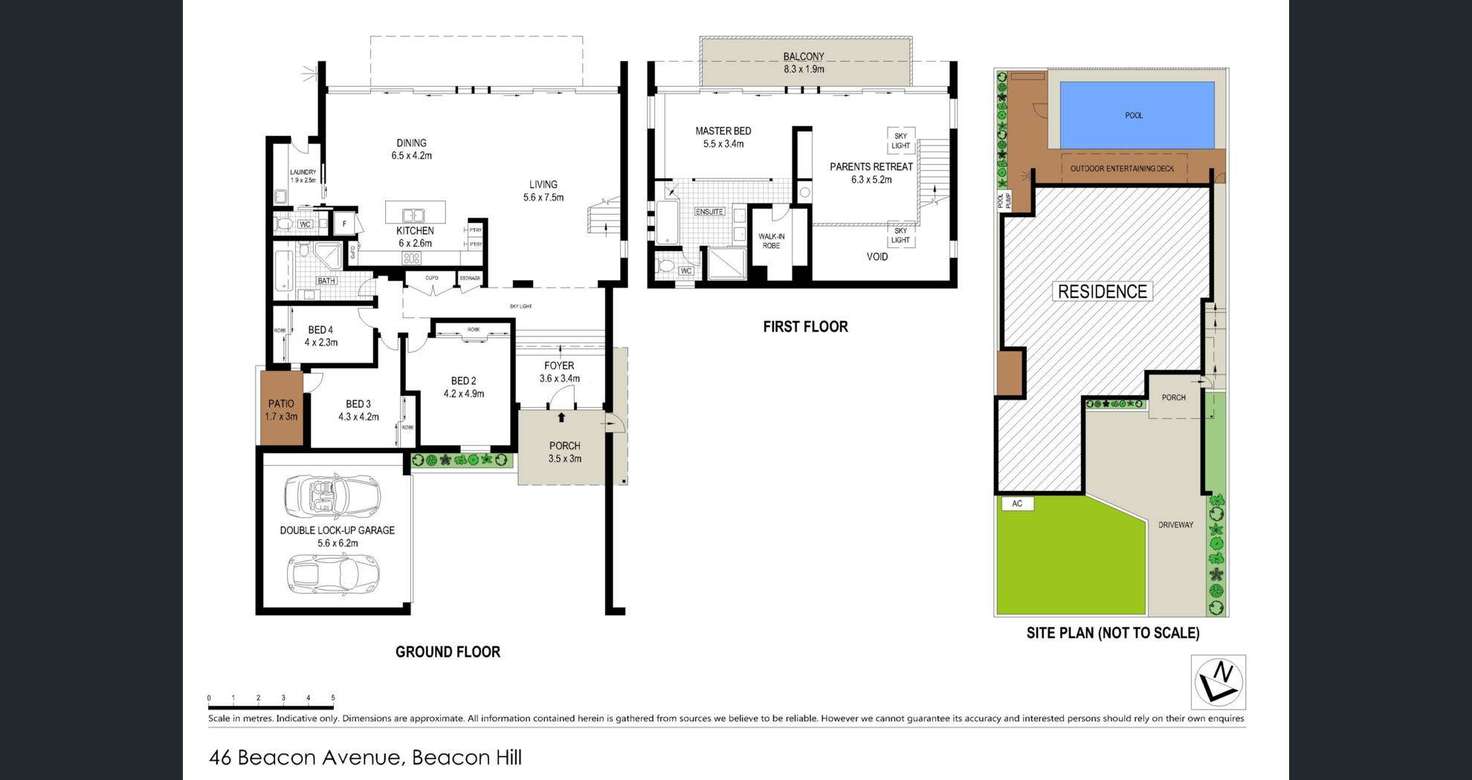 Floorplan of Homely house listing, 46 Beacon Avenue, Beacon Hill NSW 2100