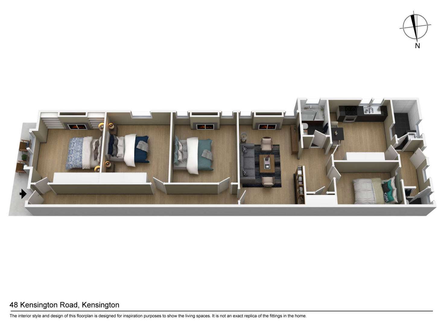Floorplan of Homely house listing, 48 Kensington Road, Kensington NSW 2033