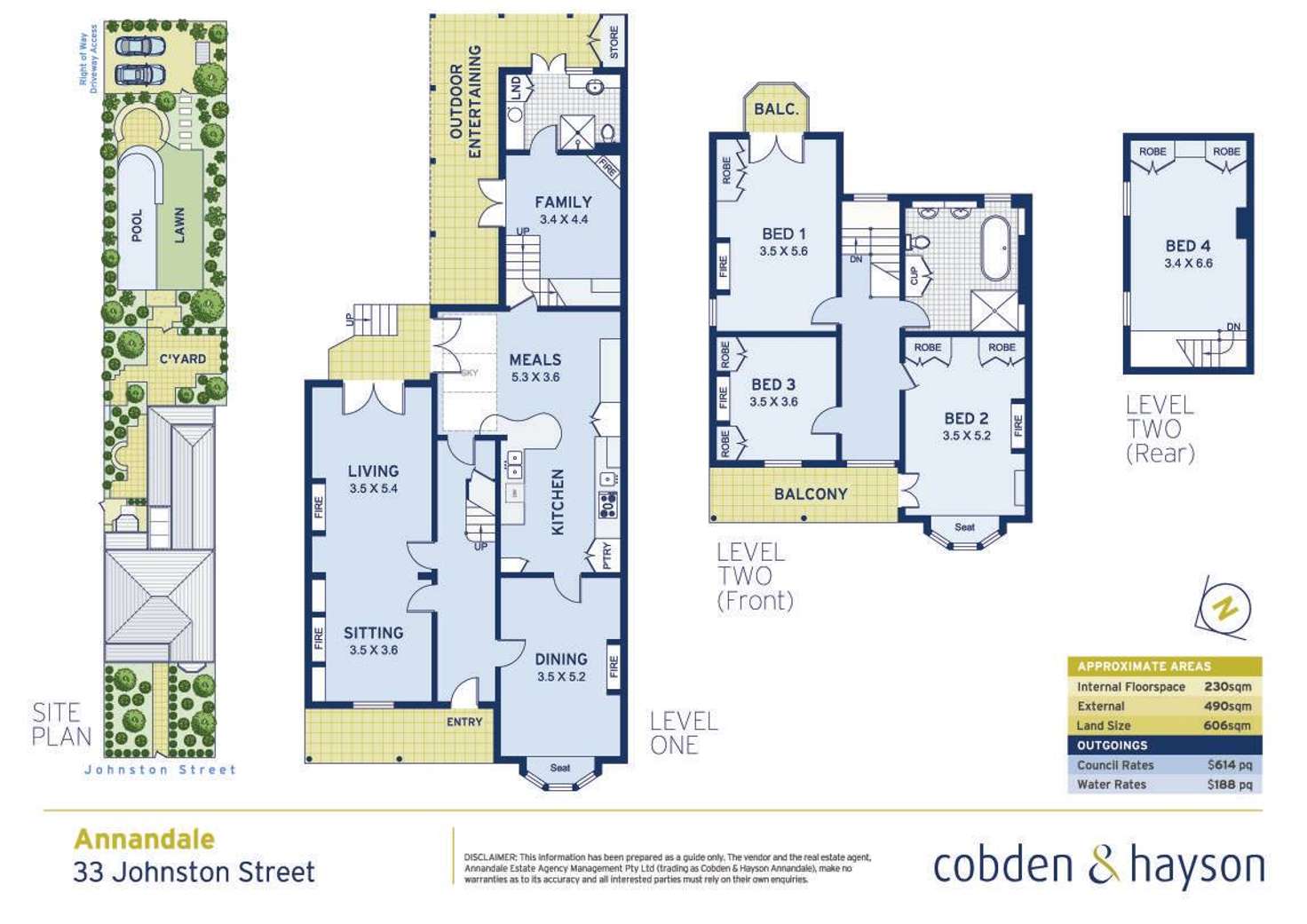 Floorplan of Homely house listing, 33 Johnston Street, Annandale NSW 2038