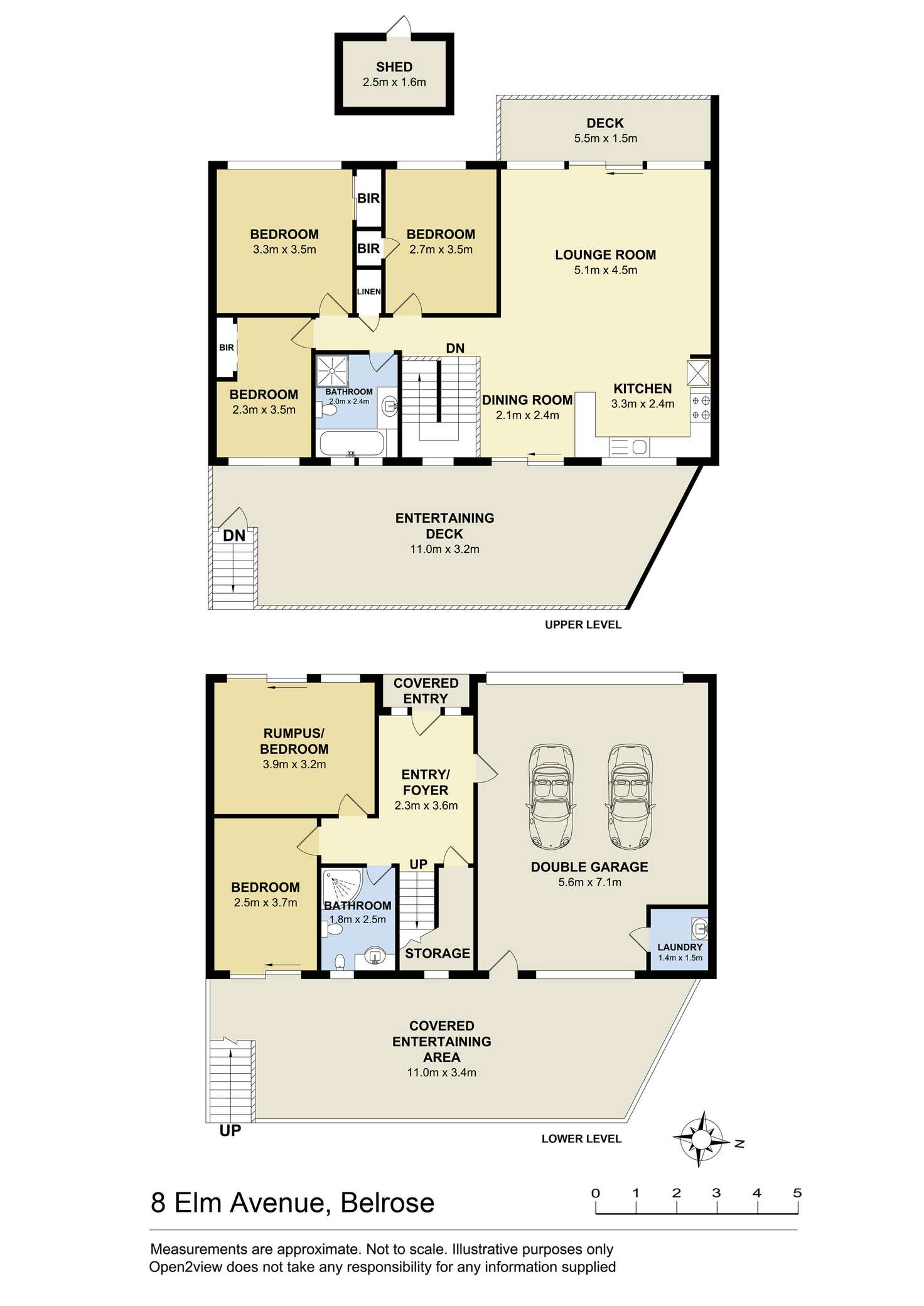 Floorplan of Homely house listing, 8 Elm Avenue, Belrose NSW 2085