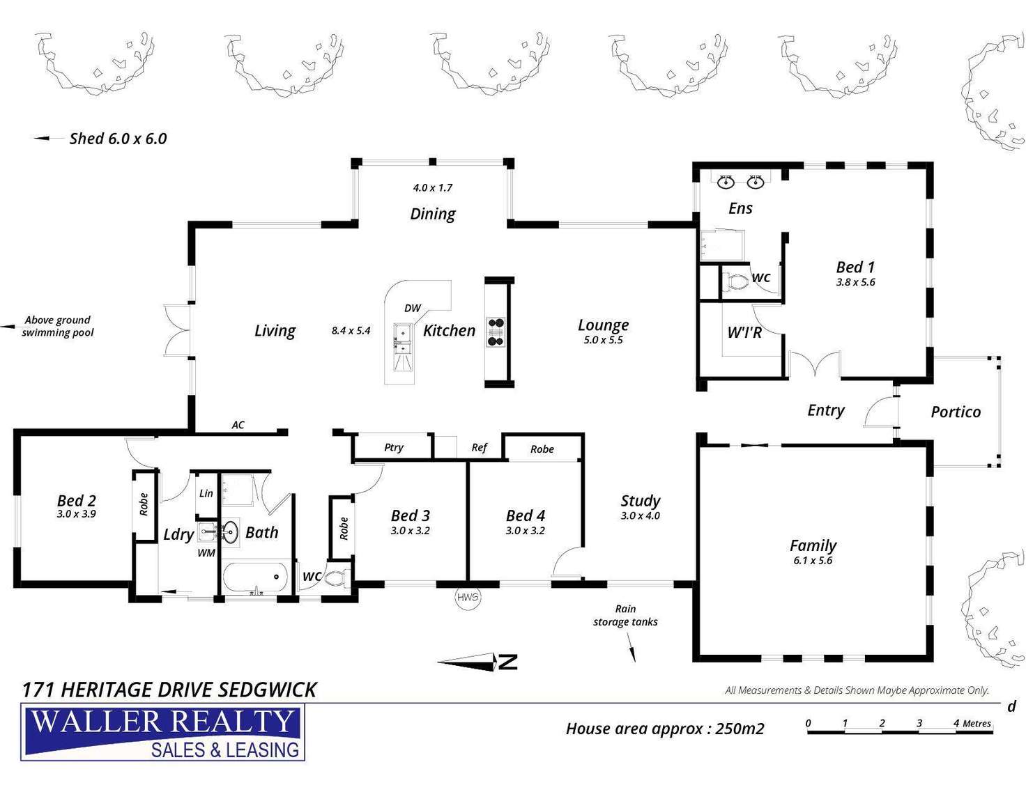 Floorplan of Homely house listing, 171 Heritage Drive, Sedgwick VIC 3551