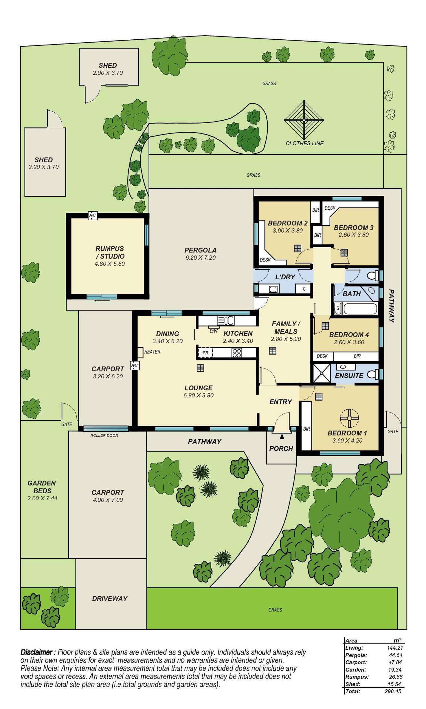Floorplan of Homely house listing, 4 Elmgrove Street, Aberfoyle Park SA 5159