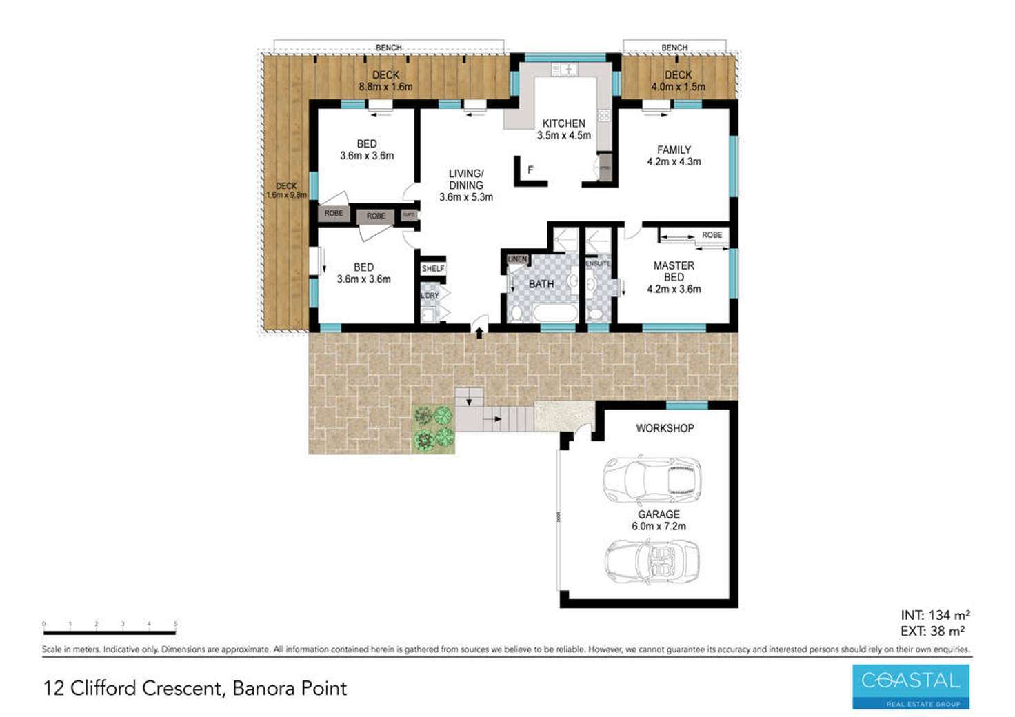 Floorplan of Homely house listing, 12 Clifford Crescent, Banora Point NSW 2486
