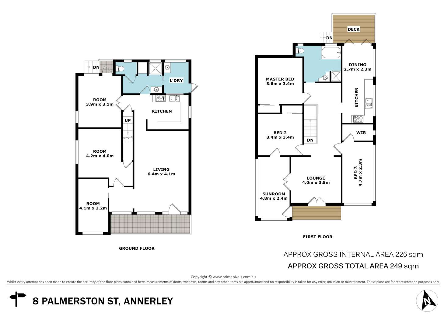 Floorplan of Homely house listing, 8 Palmerston Street, Annerley QLD 4103