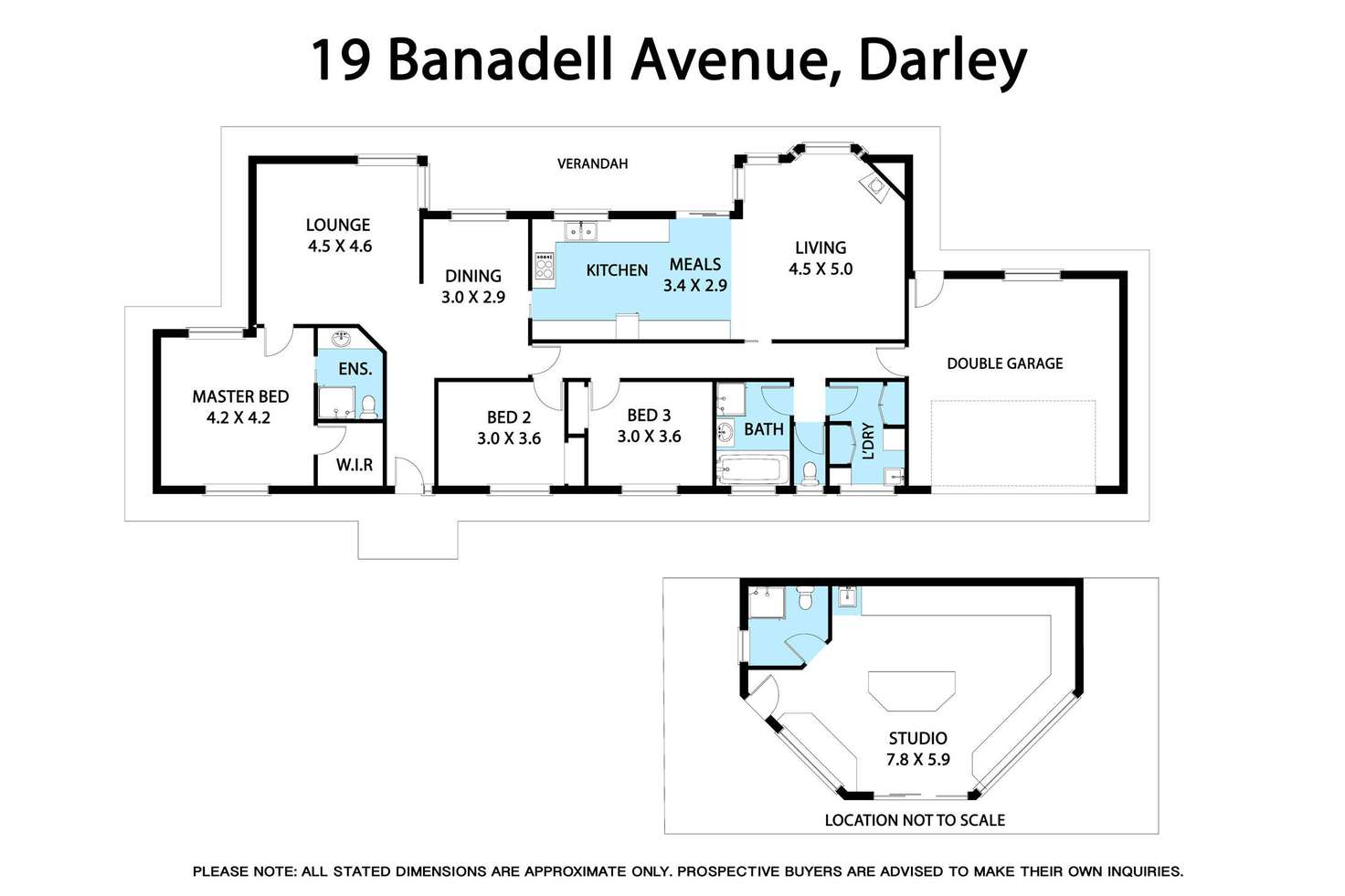 Floorplan of Homely house listing, 19 Banadell Avenue, Bacchus Marsh VIC 3340