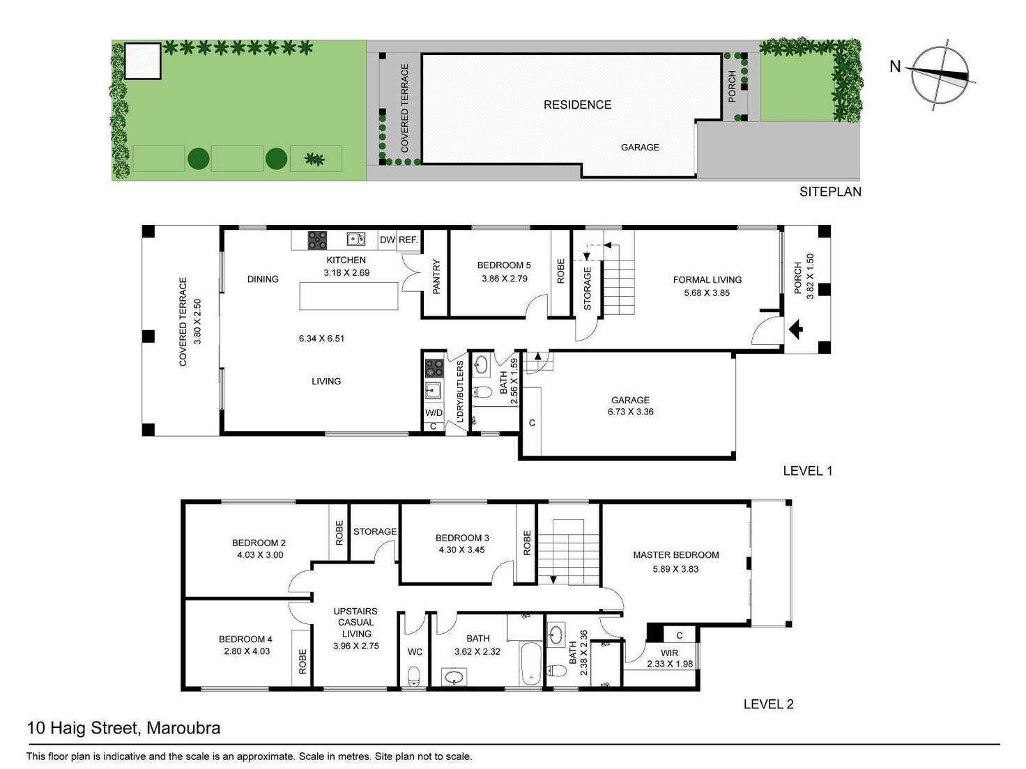 Floorplan of Homely house listing, 10 Haig Street, Maroubra NSW 2035