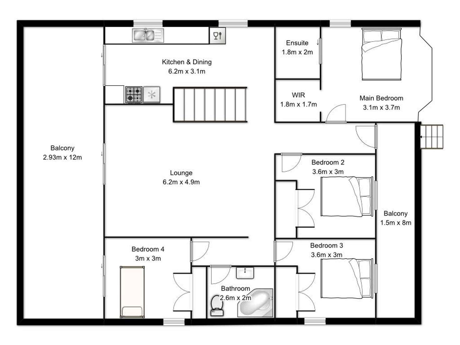 Floorplan of Homely house listing, 237 Bunya Road, Arana Hills QLD 4054