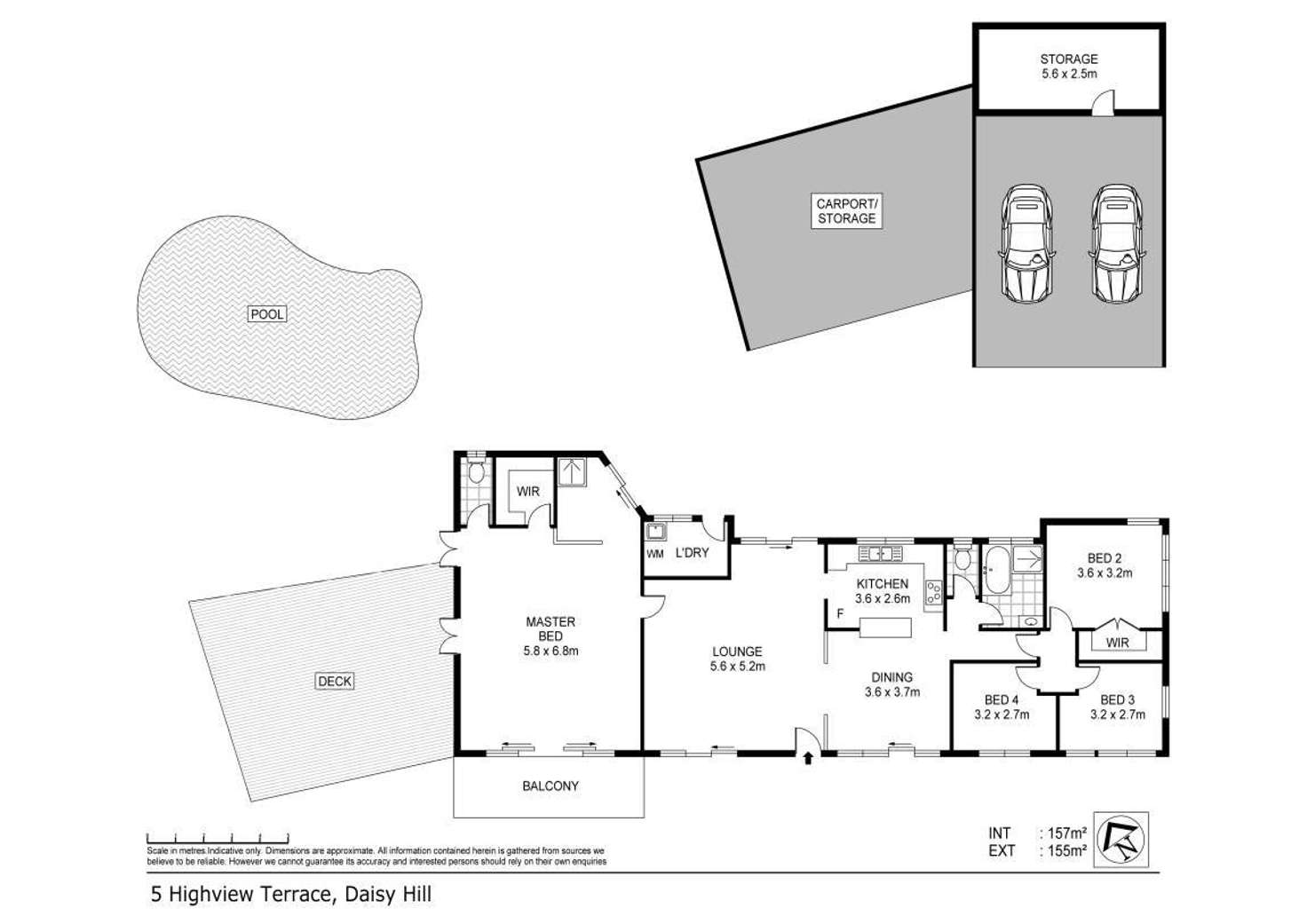 Floorplan of Homely house listing, 5 Highview Terrace, Daisy Hill QLD 4127