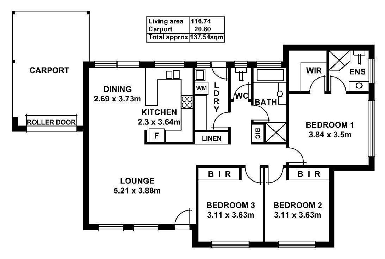 Floorplan of Homely house listing, 29B Barham Street, Allenby Gardens SA 5009