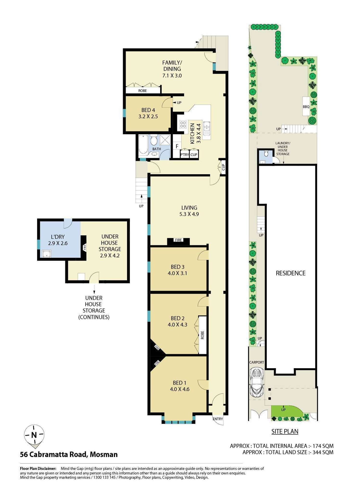 Floorplan of Homely house listing, 56 Cabramatta Road, Mosman NSW 2088