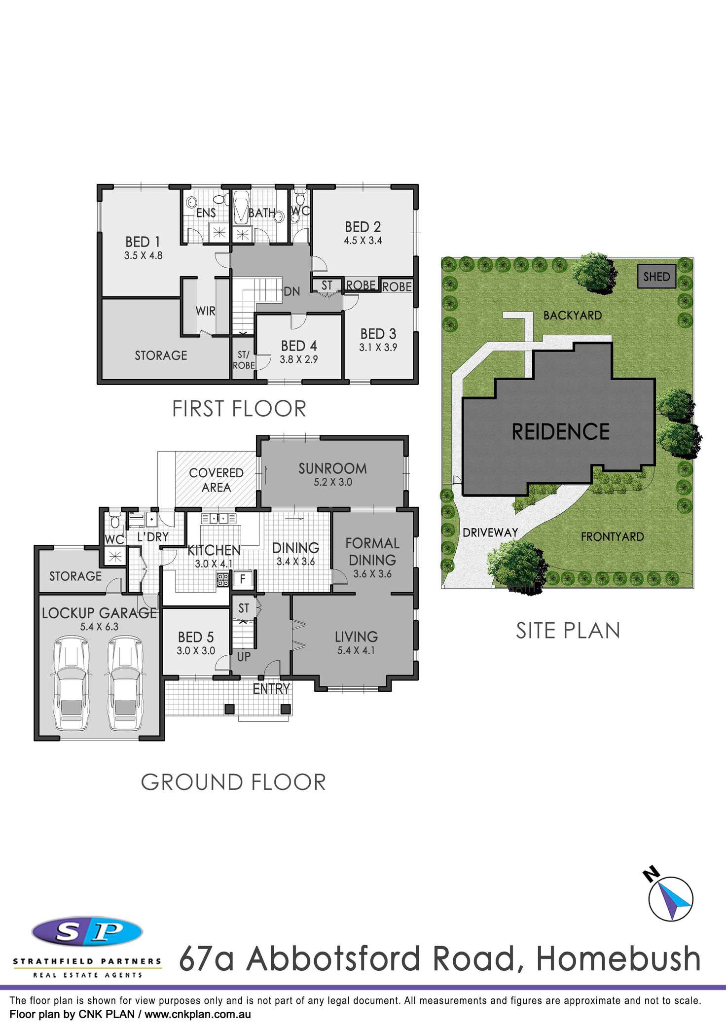 Floorplan of Homely house listing, 67A Abbotsford Road, Homebush NSW 2140