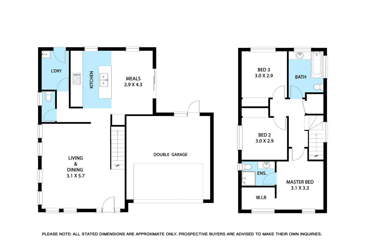 Floorplan of Homely townhouse listing, 5/17-19 Fredrick Street, Bacchus Marsh VIC 3340