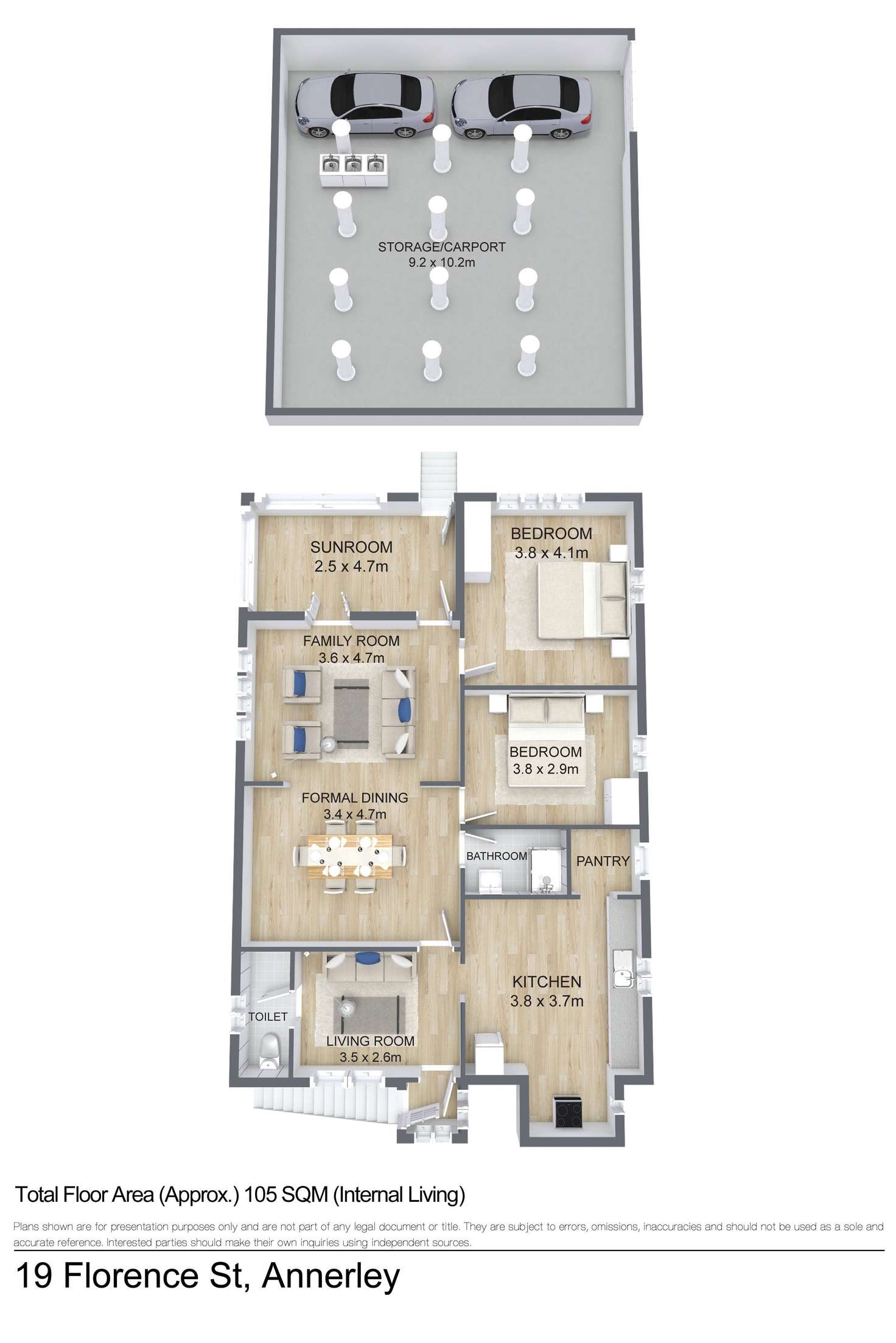 Floorplan of Homely house listing, 19 Florence Street, Annerley QLD 4103